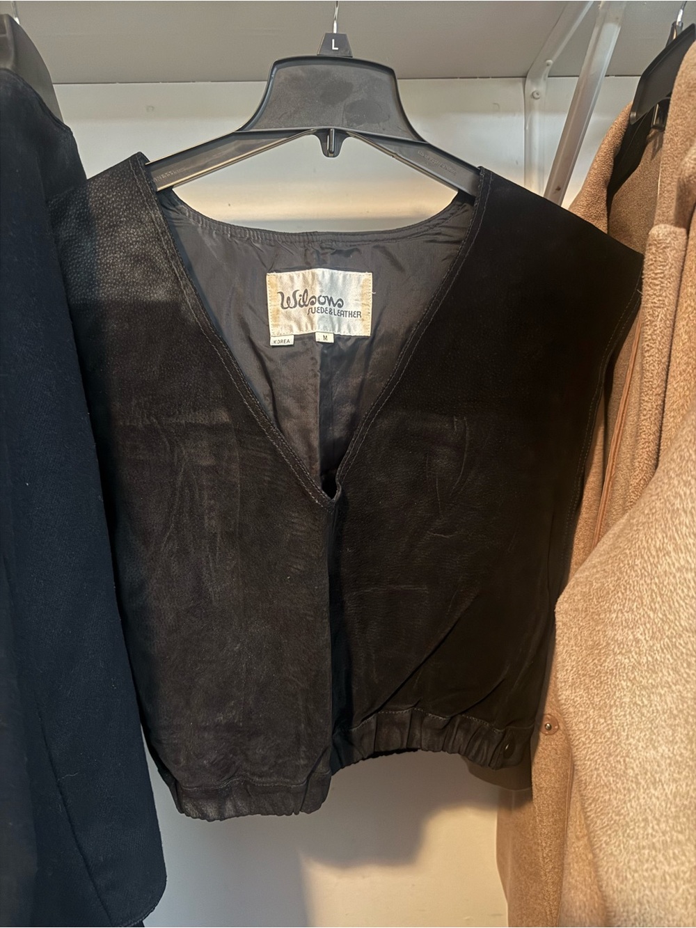 Wilson Black Leather Outer Shell- Women's